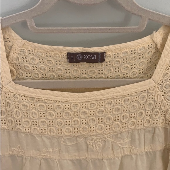 XCVI Yellow Blouse - Picture 2 of 4